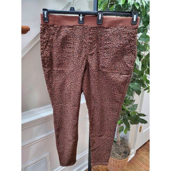 No Boundaries Pants - No Boundaries Women's Brown Polyester Mid Rise Skinny Legs Casual Pant Size 3XL